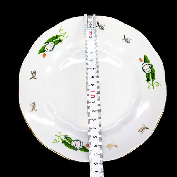 Ārijas šķīvji ar dārzeņu dekolu 18 cm